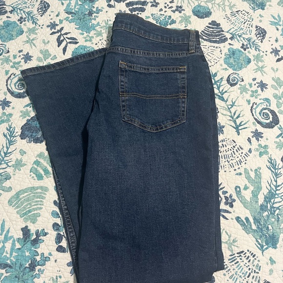 Men's Relaxed Fit Jeans - Blue - Picture 5 of 6